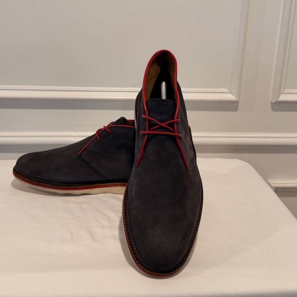 Polo Ralph Lauren Whiston Chukka Boots Size 12D Navy Suede